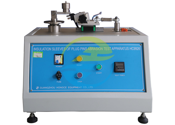 よい価格 IEC 60884 試験装置 プラグピンの断熱用袖 9mm ストロークの磨き試験装置 オンライン