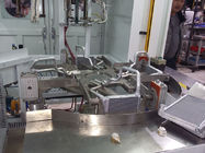 自動車コンデンサーの蒸化器の水漕30s/pcのための回転の自動ろう付け機械