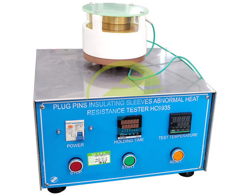 よい価格 IEC60884 標準コンプライアンスプラグ・ソケットテスト 20mm ブラスボタン操作と 7±0.5mm 隔離袖試験の距離 オンライン