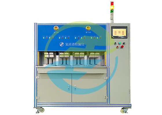 よい価格 8 ステーション PLC コントロール付き 380V / 50Hz ヘリウム漏洩試験装置 オンライン