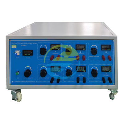 AC220V±5% 60Hz出力電圧 0 〜 280V 6 ステーションケーブル試験装置