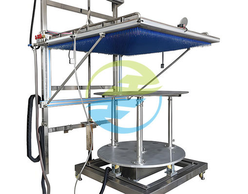 品質 Vertical Drip Water Test Equipment with 7 Inch Color Touch Screen 200mm Drip Height and Φ0.4mm Needle Hole for IPX1 to IPX2 Testing 工場